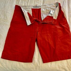 Old Navy Brick Red Casual Shorts